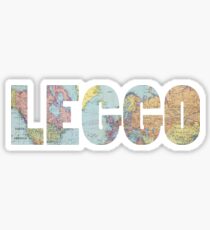 LEGGO Travel t-shirt Sticker