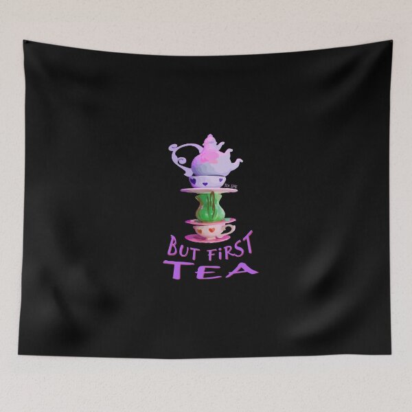 Item preview, But First Tea - Alice In Wonderland designed and sold by KoolMoDee.