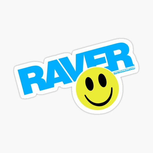 Raver Pegatina