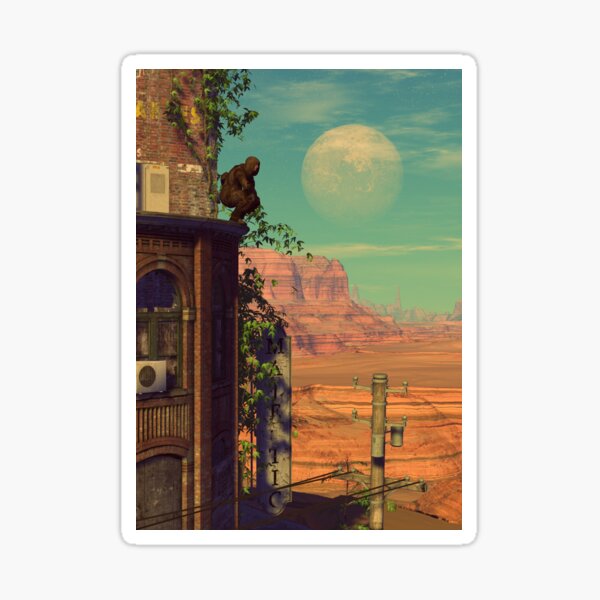 Item preview, Deserted City designed and sold by tikirussy.
