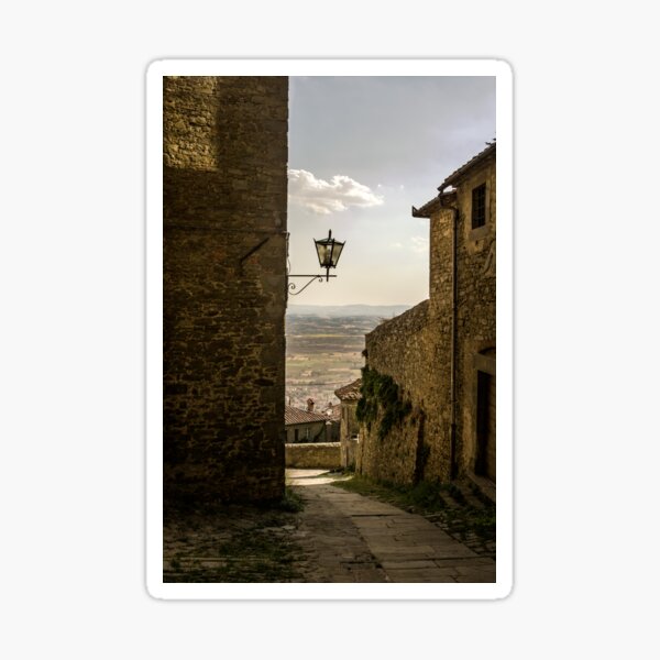 Cortona, Tuscany Sticker