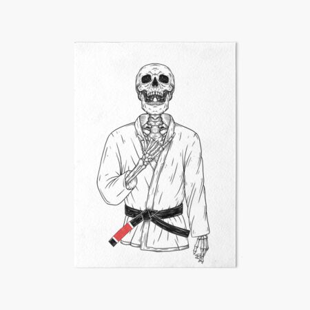 Artikel-Vorschau von Jiu Jitsu Skelett, designt und verkauft von MatSavage.