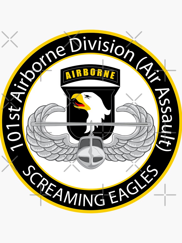 "101st Air Assault " Sticker For Sale By Jcmeyer | Redbubble