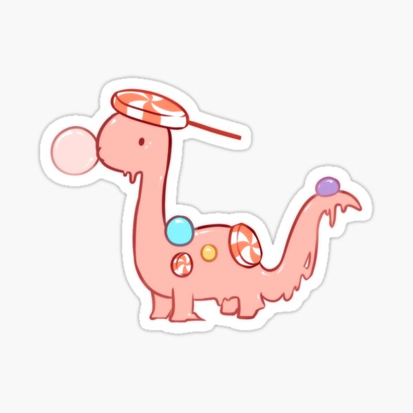 Bubblegumsaurus Sticker