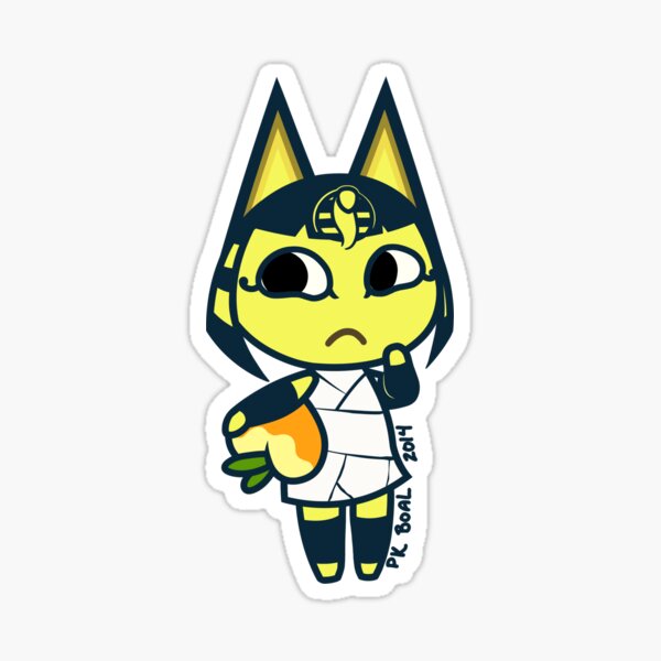 Animal Crossing Ankha Stickers | Redbubble