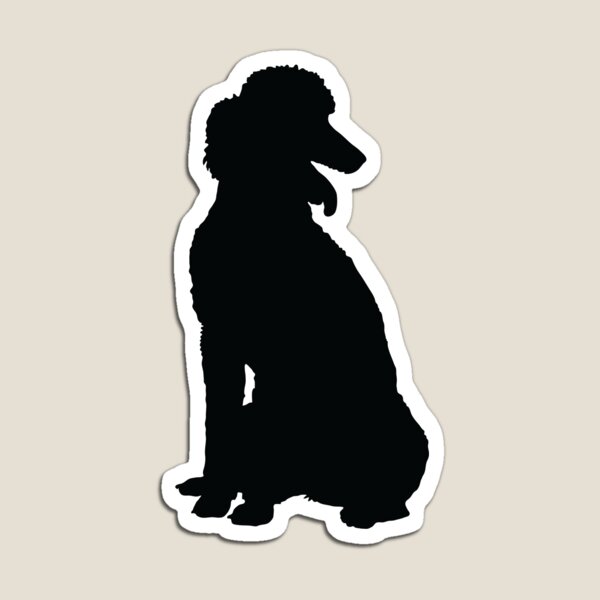 Item preview, Poodle Silhouette designed and sold by Maria Bell.