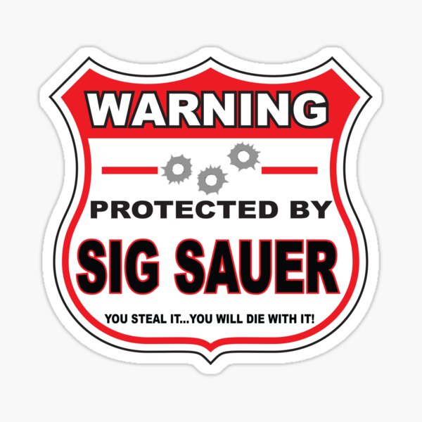 Sig Sauer Protégé par Sig Sauer Sticker