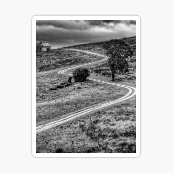 Little House on the Hill Sticker