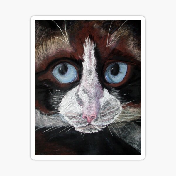 Frightened Sticker