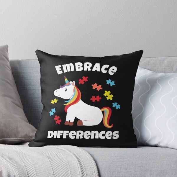 Item preview, Autism Awareness Month Unicorn - Embrace Differences designed and sold by Bendthetrend.