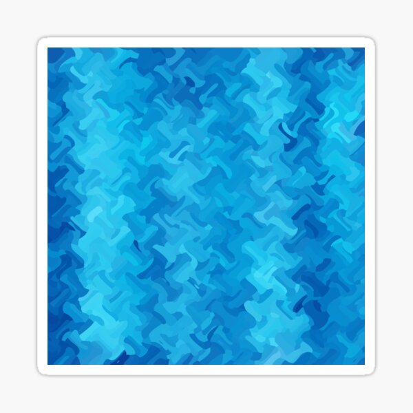 light-blue-and-dark-blue-wavy-abstract-modern-sticker-by-wenarts