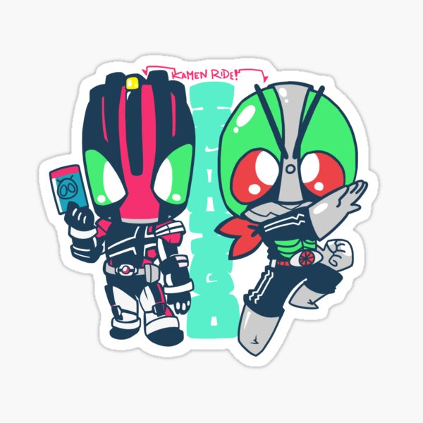 Kamen Rider Decade Stickers | Redbubble