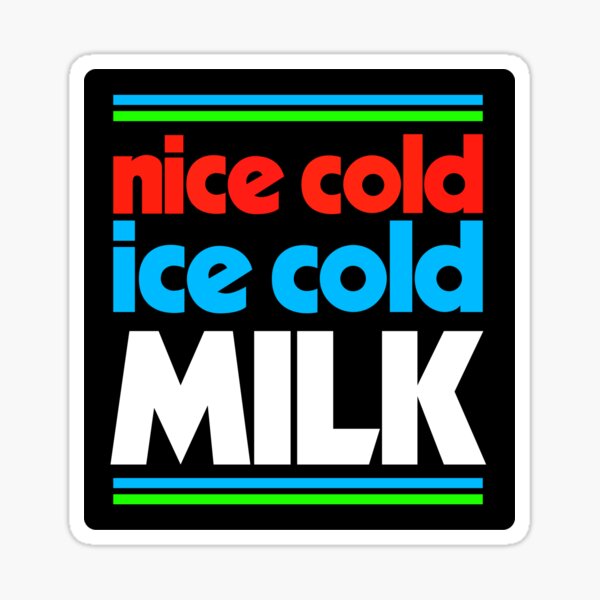 Item preview, nice cold ice cold milk designed and sold by mikiex.