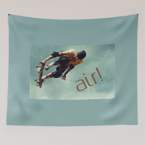 Item preview, Skateboarder Air! designed and sold by MOBpubdesign.