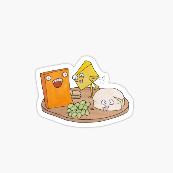Immature Cheese Sticker