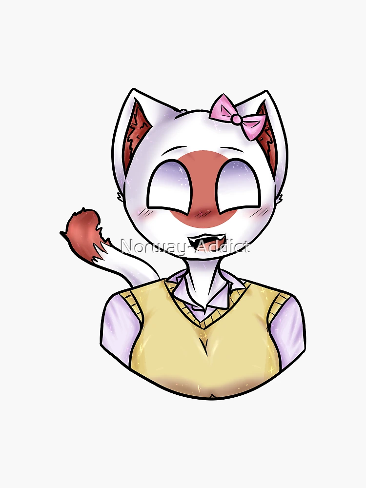 Merica (CountryHumans) Sticker for Sale by Norway-Addict