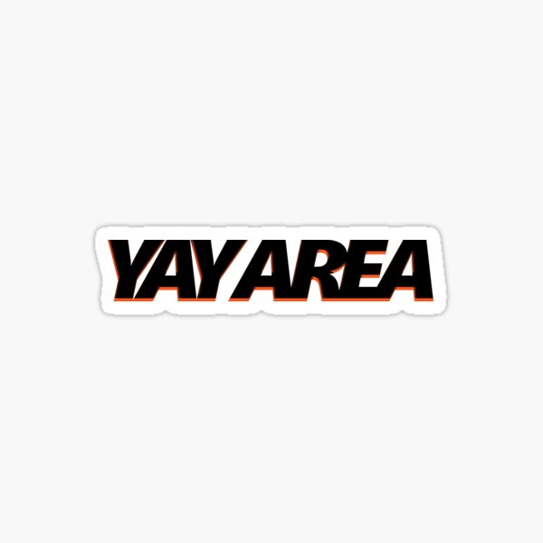 Item preview, Yay Area (Orange) designed and sold by Yay Area Designs.