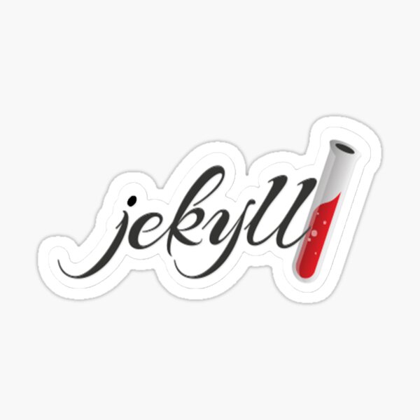 Jekyll Sticker Sticker