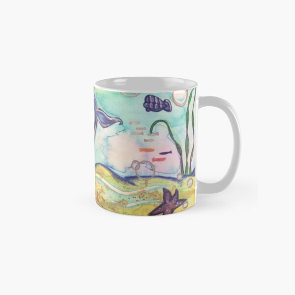 Happy Whale Classic Mug