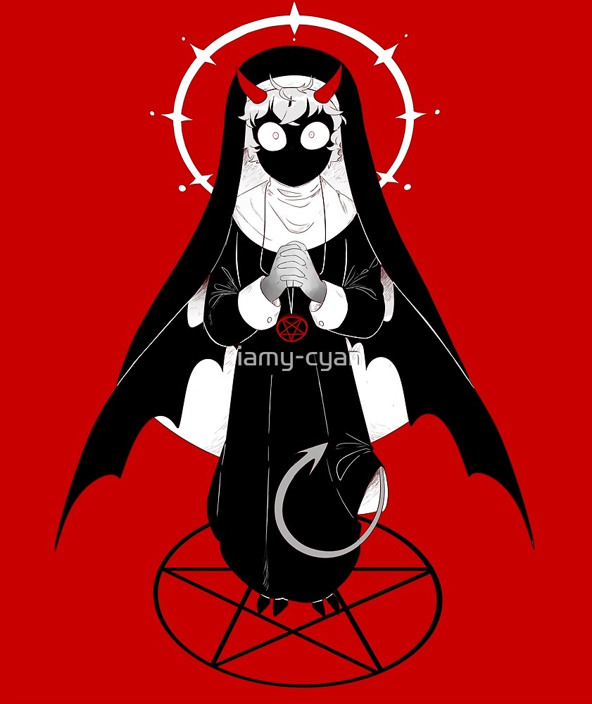 Satanic Imp Tweek By Iamy Cyan Redbubble