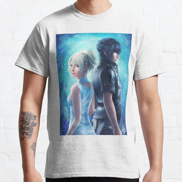 Vista previa del artículo con la obra «[Final Fantasy XV] Lunafreya y Noctis», diseñado y vendido por Brigie99.