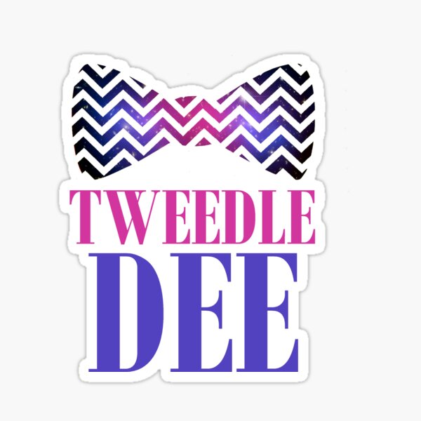 Tweedle Dee Sticker