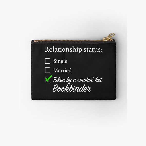 Item preview, Relationship Status Bookbinder designed and sold by overflowhidden.