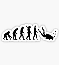 Pegatina Evolution Diving