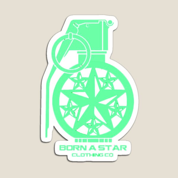 Item preview, Born A Star Grenade designed and sold by jeffroh2013.