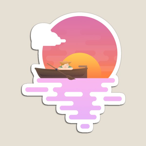 Sonnenuntergang Magnet