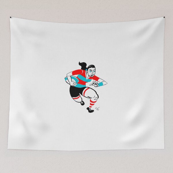 Item preview, Rugby Woman designed and sold by CoolCharacters.