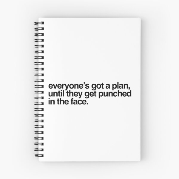 Item preview, Everyone's Got A Plan designed and sold by Beyond-the-ring.