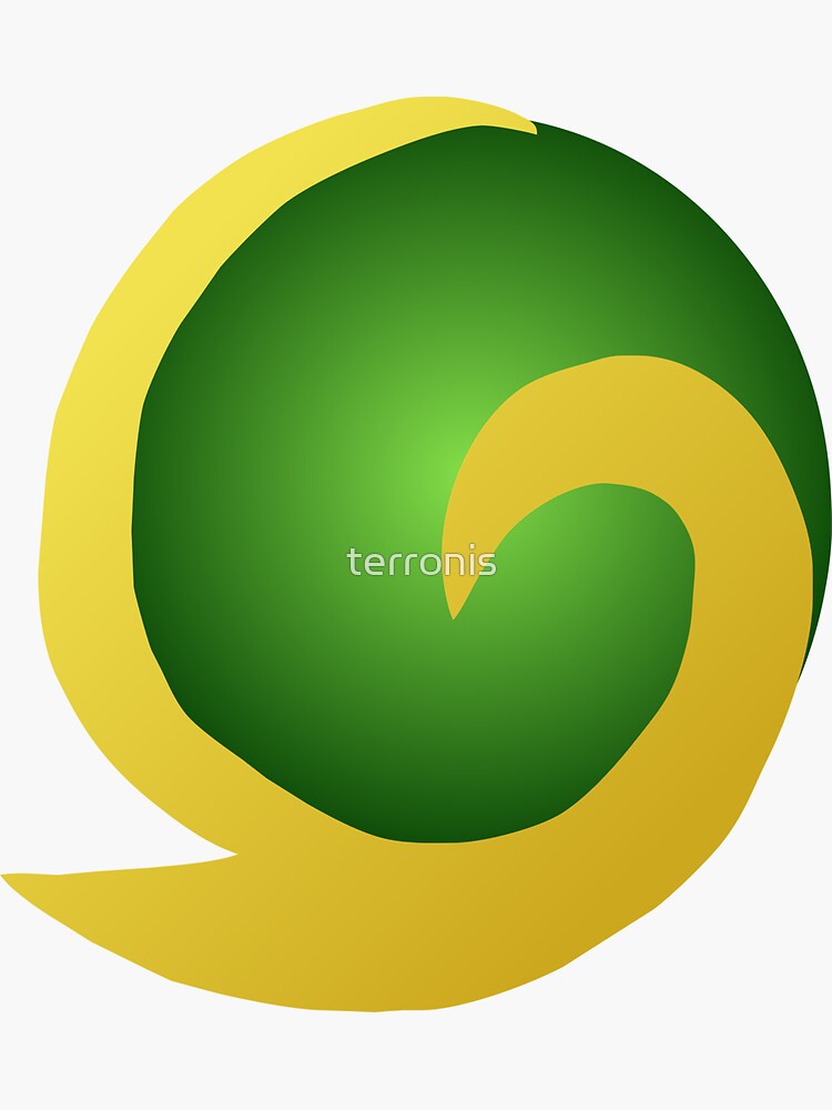 "Kokiri Emerald" Sticker for Sale by terronis Redbubble