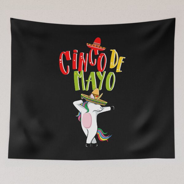 Item preview, Cinco De Mayo Unicorn designed and sold by Bendthetrend.