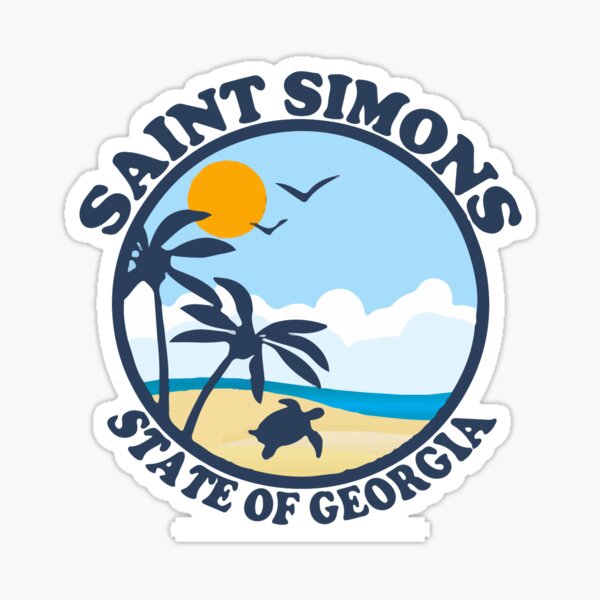 Item preview, St. Simons Island - Georgia. designed and sold by America Roadside..
