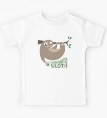 Koffeinhaltige Faultiere Kinder T-Shirt