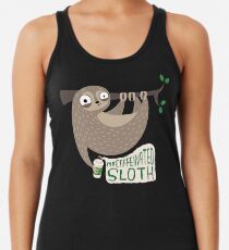 Caffeinated Sloth Women's Tank Top