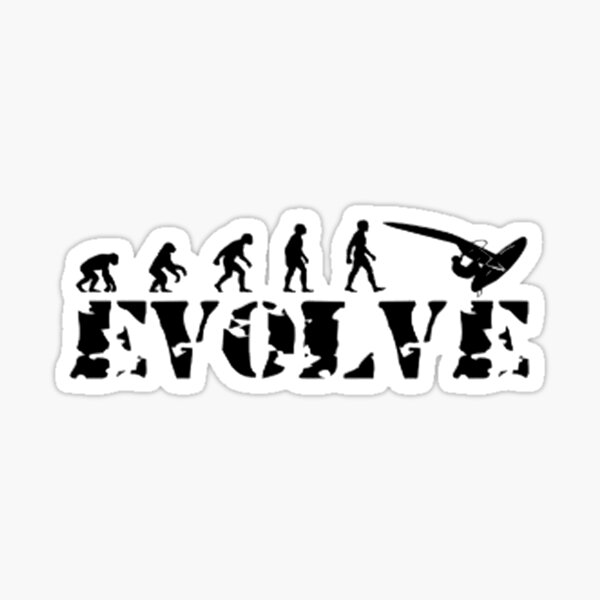 Evolve Windsurf Sticker