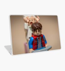 Marty and Doc go for a ride Laptop Skin