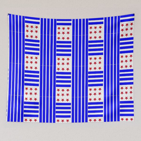 Item preview, American Patriotic Red White Blue Stars and Stripes Theme Design designed and sold by Acekingapparel.