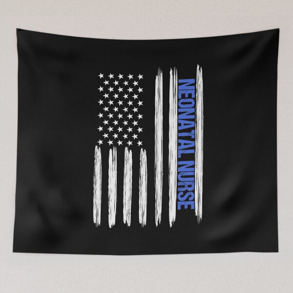 Item preview, Neonatal Nurse Distressed American Flag designed and sold by LarkDesigns.
