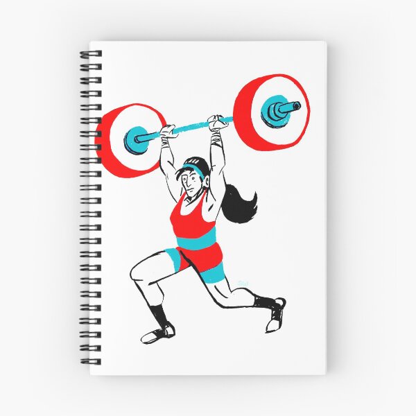Item preview, Woman Weight Lifter designed and sold by CoolCharacters.