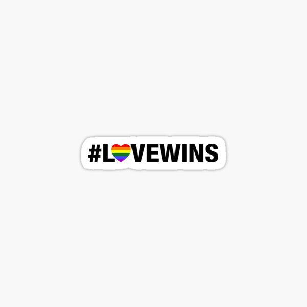 Love Wins Sticker