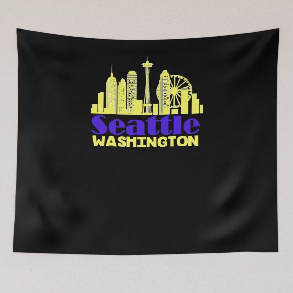 Item preview, Seattle Washington Skyline 1 designed and sold by rieriecoils1.