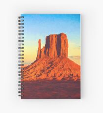 Monument Valley Spiral Notebook