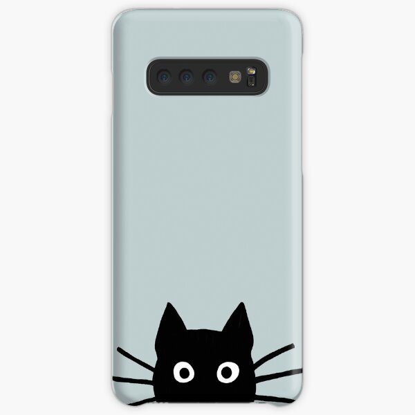 Black Cat Face Samsung Galaxy Snap Case