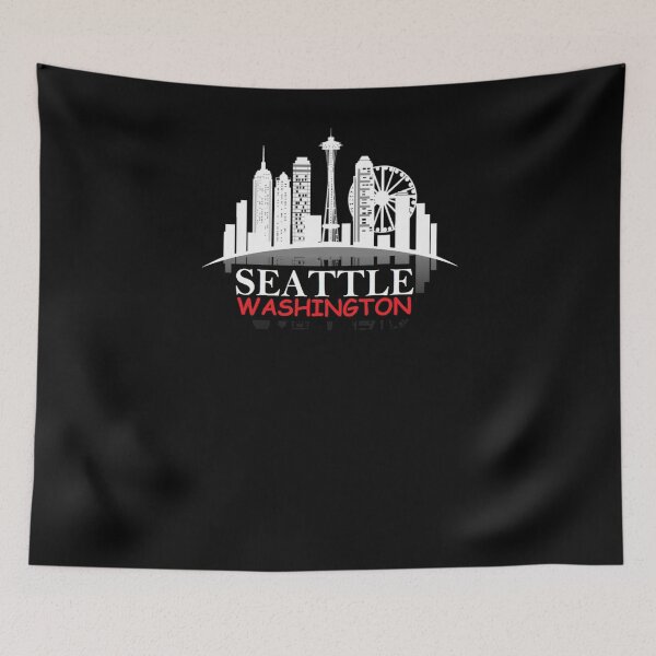 Item preview, Seattle Washington Skyline 7 designed and sold by rieriecoils1.
