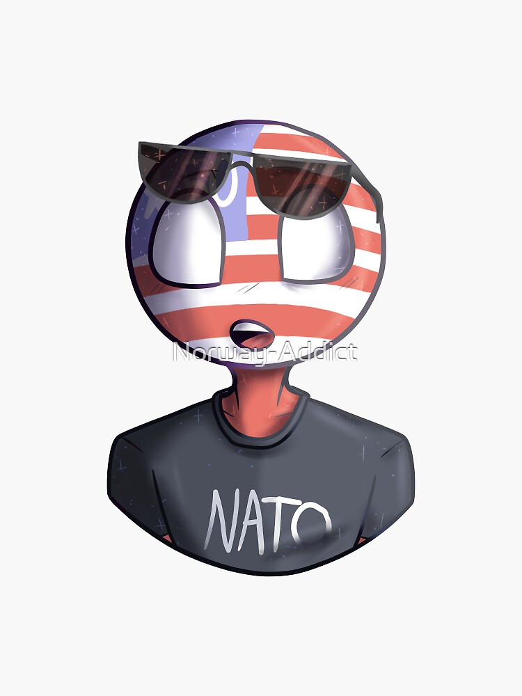 Neko Japan (CountryHumans) Sticker for Sale by Norway-Addict