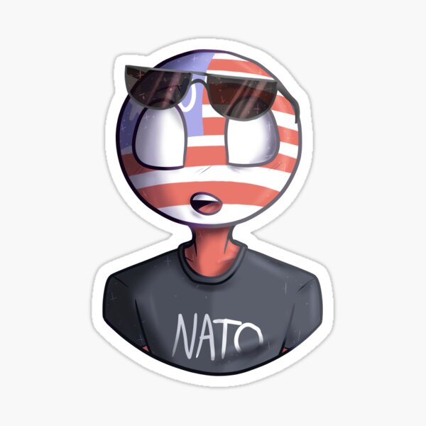 Countryhumans Russia/ Sticker Sticker for Sale by FlameonLeaf