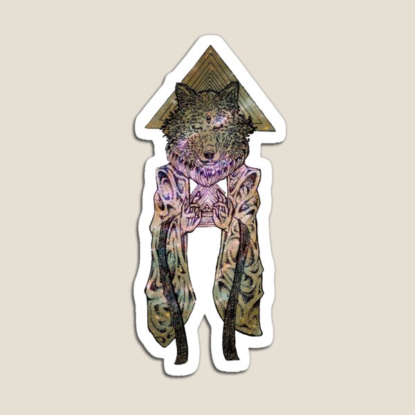 Galaxy Kitsune Magnet